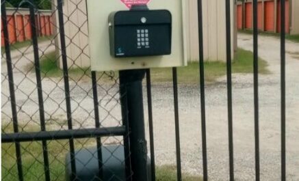 Security keypad at StorageHome in WIlmer, TX