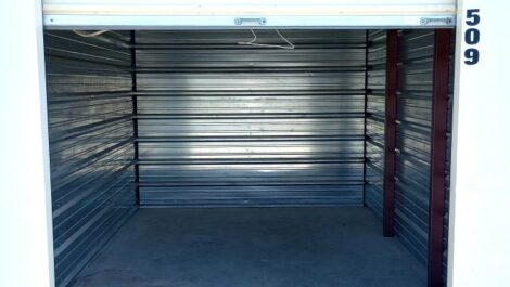 Opened storage unit at Storage Depot of Utah in Layton, Utah.