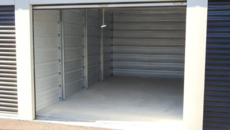 Empty unit at Holt-Mason Safe & Secure Storage.