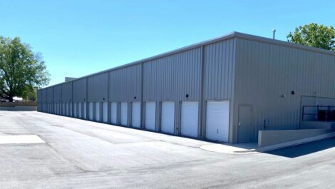 Drive-up storage at 33 Storage Solutions in Mooresville.