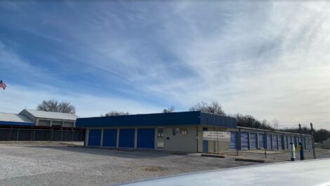 Wide view of Eagle Self Storage in Joplin.