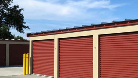 Drive-up units at Copper Safe Storage in Lanett.