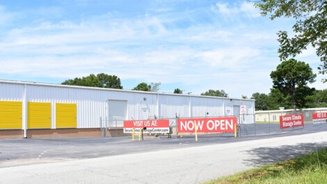 Exterior of Secure Climate Storage Center facility.