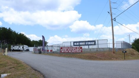 Exterior view of Blue Ridge Storage Solutions.