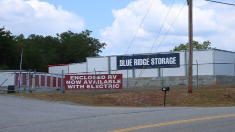 Exterior view of Blue Ridge Storage Solutions.