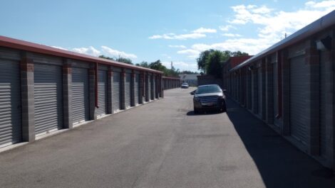 Drive up storage units at Storage Depot of Utah in West Valley