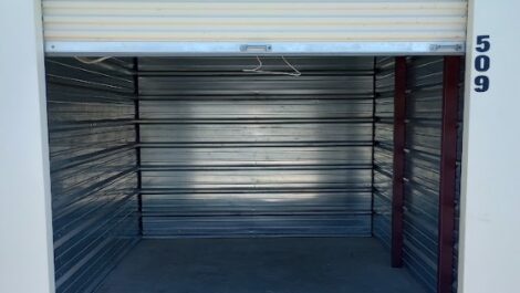 Empty storage unit number 509 at Storage Depot of Utah in Layton.