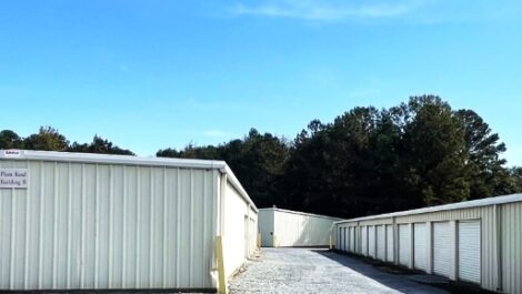 Exterior of storage units in Childersburg, GA.