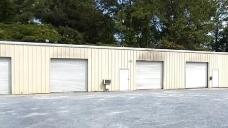Exterior of storage units in Childersburg, AL.