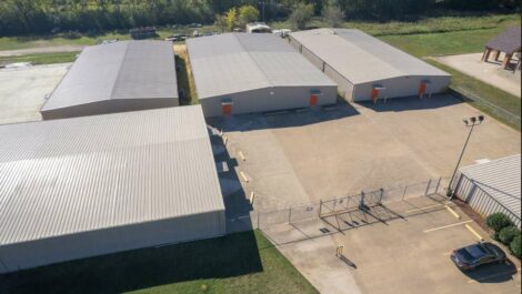 Aerial view of Copper Safe Storage in Athens.