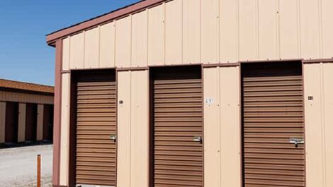 Drive up storage units at Copper Safe Storage in Tracy City.