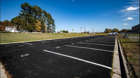 Parking at Creedmoor storage facility
