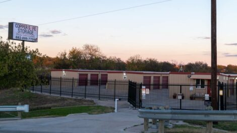Street view of Copper Safe Storage in Crowley.