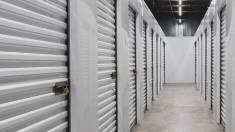 Indoor storage units at Copper Safe Storage in Dalton