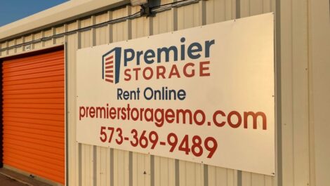 Sign at Premier Storage South