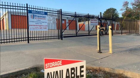Front gate and security Premier Storage South