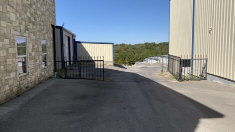 Entry gate at Branson Lakeview Storage in Branson, MO.