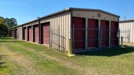 Storage units at Copper Safe Storage in Lanett, Alabama.