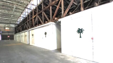 Interior of Storage Depot in Chester.