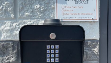 Remote key access for entry to a storage facility in Genoa, MI.