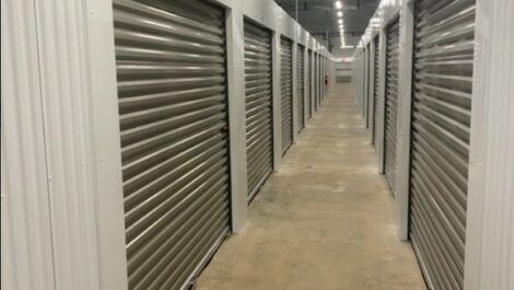 Indoor storage units at Copper Safe Storage in Howell.