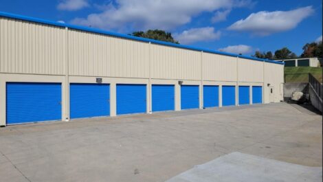 Closed units at Gray Storage Solutions.