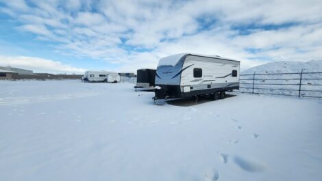 RVs parked at Red Storage in Tooele.