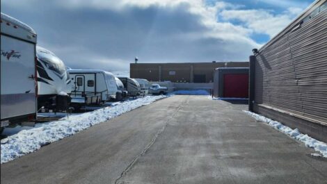 Parking and self storage at Red Storage in Tooele.