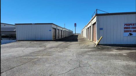 Outdoor storage at Copper Safe Storage in Tifton.