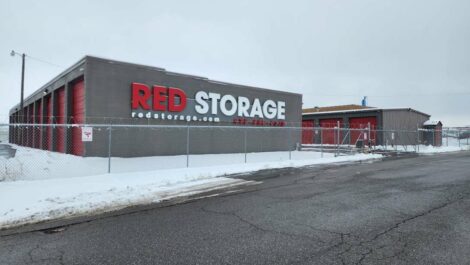Front of building to Red Storage in Tooele.