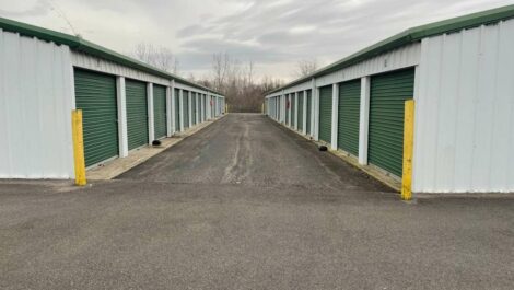 Outdoor units at Premier Storage of Delaware.