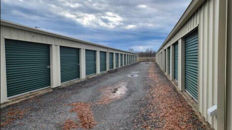 Outdoor units at Copper Safe Storage in Little Rock.