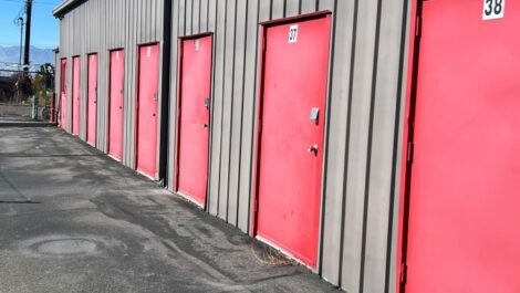 Outdoor units at Red Storage in Tooele.