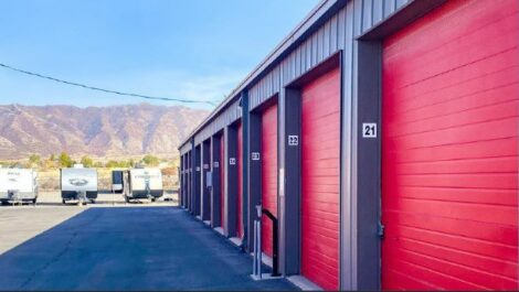 Storage units at Red Storage in Tooele, Utah.