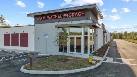 Outside of Weeki Wachee Storage Center.