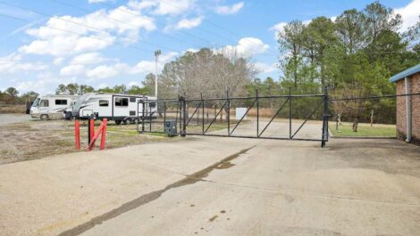 Gated access to American Premier Storage.