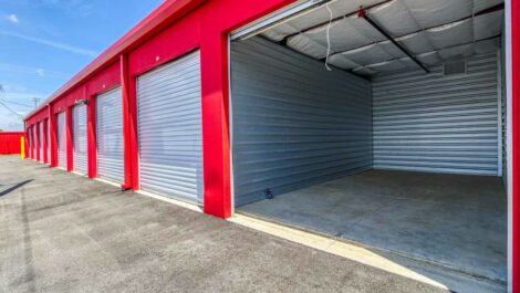 Outdoor units at Radiant Storage in Tuscaloosa.