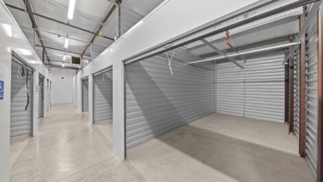 Open clean unit at Weeki Wachee Storage Center.