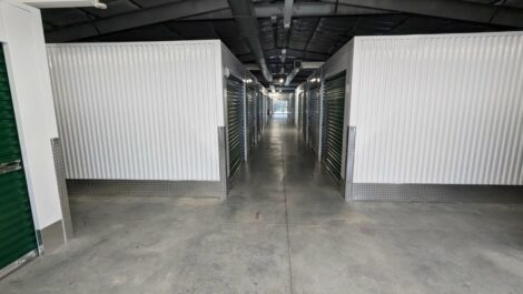 Indoor storages at Helios Storage in Hot Springs.