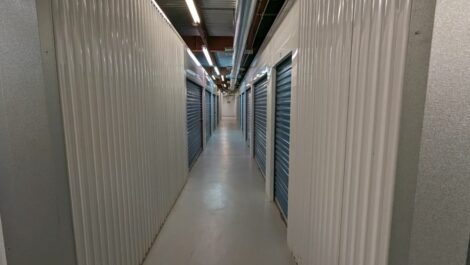 Indoor units at Bass at Wesleyan Self Storage.