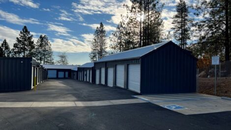 Storage units at 49 Self Storage in Grass Valley, CA.