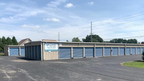 Drive-up storage units at Storage Partner #3 in Athens, AL.