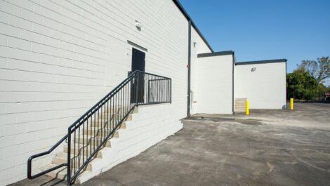 Back entrance at City Storage in Macon.