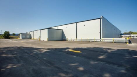 Back exterior of City Storage in Macon.
