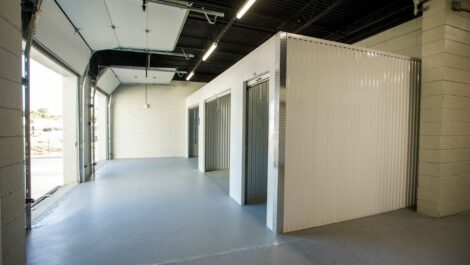 Loading bay at City Storage in Macon.