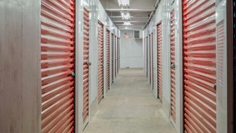 Exterior of Sheboygan Self Storage facility.