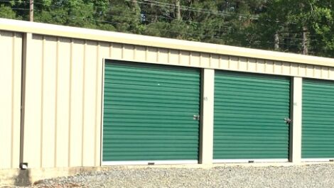 Drive-up units at Copper Safe Storage in Star City.