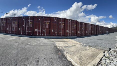 Storage units at Copper Safe Storage in Hamburg, PA.