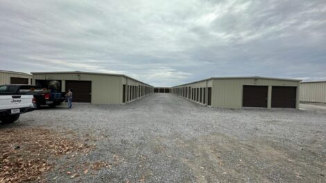 Storage units at Madisonville Self Storage in Madisonville, KY.