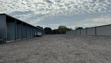 Parking storage at Rethink Self Storage in Hamshire, TX.
